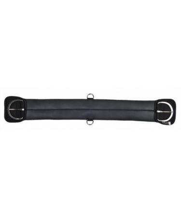 HKM Western saddle girth neoprene black 71 cm Black length 30 inches 76 cm