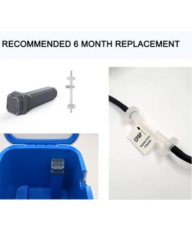 ELASUN Filter Replacement Kit for SC2 CPAP Cleaning Device (4 Pack) - High-Quality Carbon Filters, Check Valve Kit Included - Buy Online on GoSupps.com