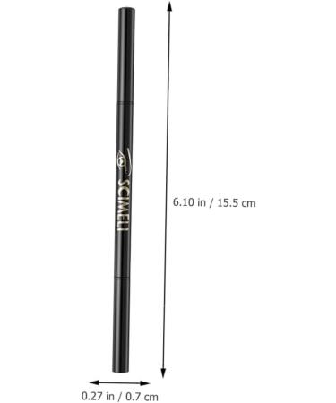 WOONEKY 2 1 Eyebrow Makeup Tools Automatic Rotating Pencil Rotating Eyebrow Makeup Pen Eyebrow Waterproof 1 count (Pack of 1) Brown - Buy Online on GoSupps.com