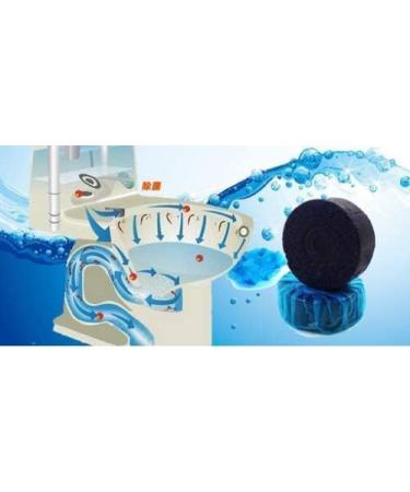 VABIONO Toilet Cleaning & Descaling Tabs - 24 Pack WC Cistern Water Tank Stones for Sparkling Clean Restrooms - Buy Online on GoSupps.com