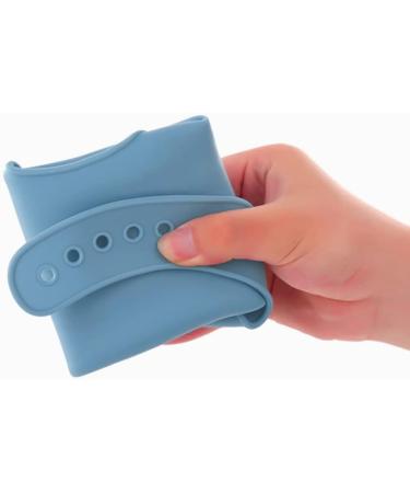 Waterproof Silicone Adult Bib for Seniors - Washable Clothing Protector for Eating, Prevents Soiling of Clothes - Buy Online on GoSupps.com
