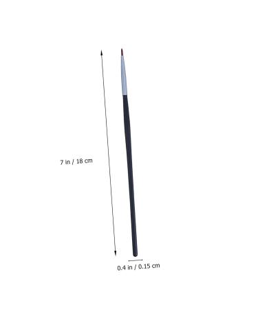 Housoutil 4pcs Fine Eyeliner & Lip Brush Kit | Soft Makeup Brushes for Eyeliner & Lips | Travel-Friendly Makeup Accessories - Buy Online on GoSupps.com