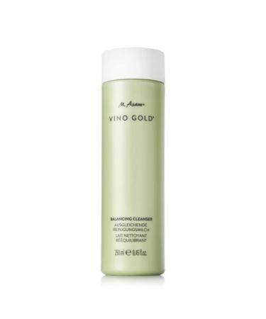 M. Asam VINO GOLD Rebalancing Cleansing Milk (250ml) Refines skin texture & gently exfoliates dead cells sugar crystals soaked in grape seed oil leaves skin smooth