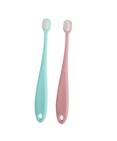 Minkissy 2st toothbrush toothbrush childrens toothbrush dental care for children toddler infant tooth cleaner tooth cleaning brush slide care careers newborn pp