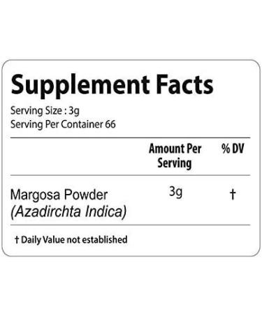 Neem Leaf Powder 1lb - Natural Blood Purifier & Anti-Allergic Supplement - Buy Online on GoSupps.com