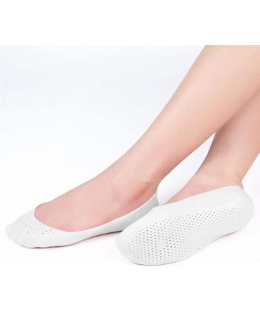 Lurrose Moisturizing Foot Care Socks 2 Pairs No Show Invisible Low Cut Boat Shoes Liner for Men & Women - 16.5x8.7 cm - Buy Online on GoSupps.com