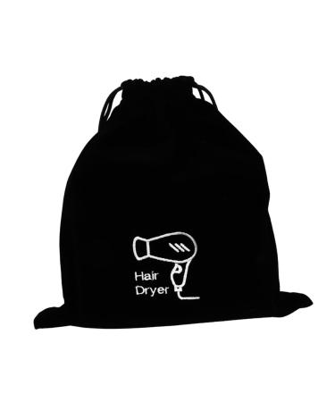 SOESFOUFU Flannel Hair Dryer Bag Drawstring Bag Hair Dryer Bag Drawstring Hair Dryer Organizer Hair Tools Travel Bag Hair Curler Travel Bag Hair Dryer Bag for Travel Hair Dryer Storage