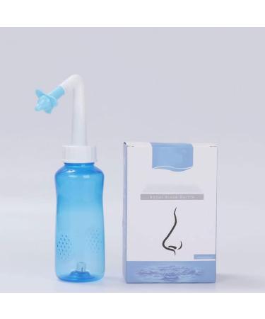 Sinus Rinse Bottle & Nasal Irrigation Kit - Pressure Wash Cleaner for Adults & Kids | International Shipping Available - Buy Online on GoSupps.com
