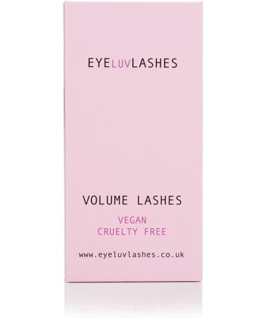 Silk Volume Lash Trays: DD Curl 0.07 12mm Semi Permanent Individual Eyelashes by Eyeluvlashes - Buy Online on GoSupps.com