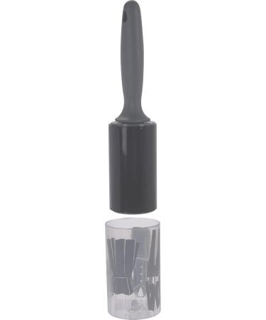 Reusable Washable Lint Roller - Permanent Clothes Roll (6.5 x 24 x 6.5 cm) - Black/Grey | Eco-Friendly Solution for Pet Hair & Dust Removal - Buy Online on GoSupps.com