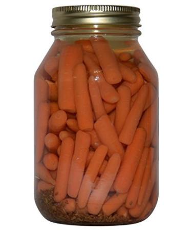 Texas Hill Country Pickled Dill Carrots 32oz - Flavorful and Crunchy Pickled Carrots - Buy Online on GoSupps.com