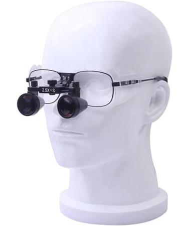Magnifier Medical Magnifier Dental Magnifying Glasses 2.5XAdjustable Headband Loupe Hands Free Headband Magnifier Visor Glasses Magnifying - for Surgical Jewelry Appraisal