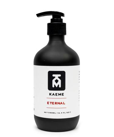 KAEME ETERNAL BLACK SOAP BODY WASH |Handmade|Paraben-Free|Cruelty-Free|Hydrating|Moisturising|Shampoo|Alata Samina|Refreshing|Pump||Skin|Make-Up Cleanser - (500mL /16.9Fl oz) ETERNAL 16.9 Fl Oz (Pack of 1)