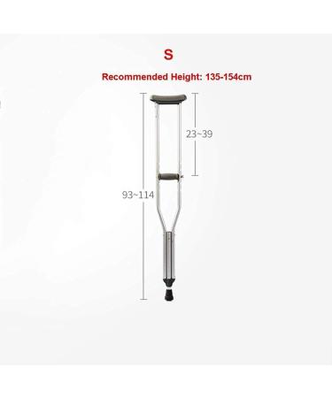 Crutches for Adults Underarm Axillary Cane crutch aluminum adjustable axillary adults and Children elderly thickened fracture double crutches Walker Great for Travel or Work Selfless dedication - Buy Online on GoSupps.com