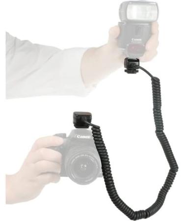 Vello TTL Off-Camera Flash Cord for Canon EOS - 1.5' (0.5m) | Reliable Off-Camera Flash Connection - Buy Online on GoSupps.com