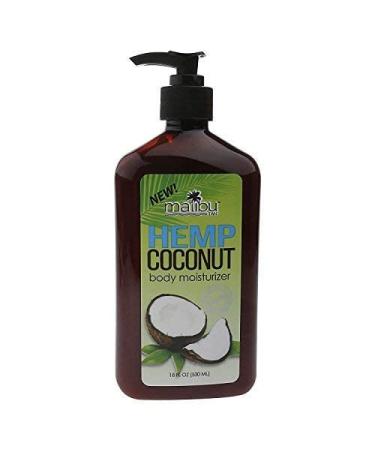 Malibu Tan Hemp & Coconut Body Moisturizer 18 fl oz - Hydrating and Nourishing Formula - Buy Online on GoSupps.com