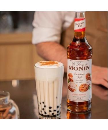 MONIN - Vanilla Syrup and Cinnamon Roll Assortment for hot and gourmet drinks - Natural flavors - 2x70 cl - Buy Online on GoSupps.com