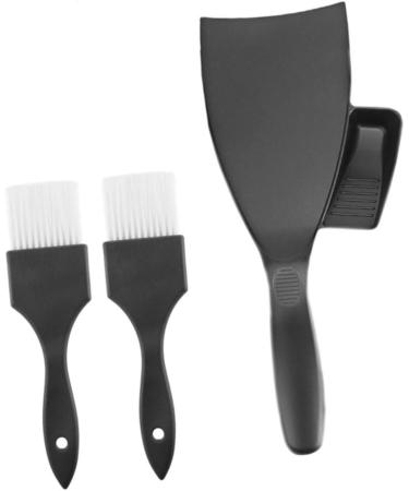 Housoutil 1 Set Hairdressing Brush Hair Color Tool Kit Bleach Styling Brush Hair Coloring Kit Color Comb Color Applicator Brush Hair Dyeing Paddle Hair Salon Tool Care Highlighter 19.3X5.5CM Black - Buy Online on GoSupps.com