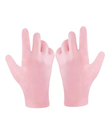 minkissy Gloves Pairs Dry Skin Skin Gloves Hand moisturizer Gloves Anti-Crack Dry Hands Cosmetic Sebs Dry Rough Hand Gloves Soft Cracked Hands Gloves Skin