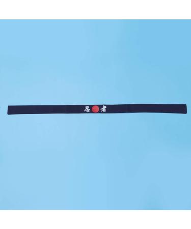 Minkissy Sunrise Kitchen Headband Sunrise Kitchen Supply Tie Sushi Chef Headband Japanese Symbol Ninja Print - Buy Online on GoSupps.com