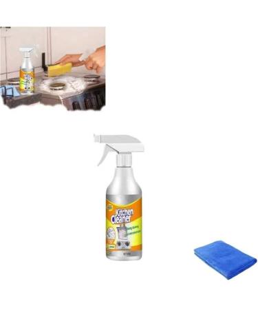 Lqlq Clean Up Kitchen Oil Stains Lqlq Powerful Clean Up Kitchen Oil Stain All-Purpose Kitchen Cleaner for Oven Pot Grill (Color : 1pcs)