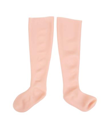 2 pieces of moisturizing socks stretchy moisturizing socks elastic anti-crack-women-spa socks cutrble tiled foot care socks