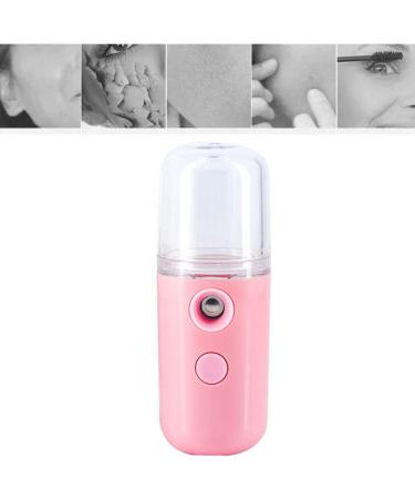 Facial Mister Portable Mini Face Sprayer USB Rechargeable Facial for Hydratin Face Sprayer Pink - Buy Online on GoSupps.com