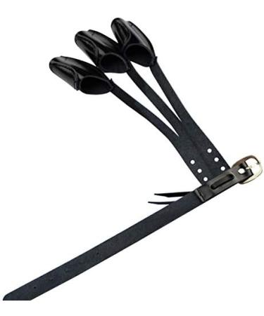 Leather Three Finger Tab Protector for Recurve Bow - Shooting Gloves Youth/Adult - S Black - Buy Online on GoSupps.com