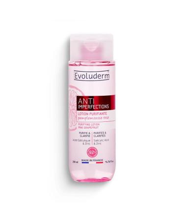 Evoluderm Anti Imperfections Purifying Lotion Pink Grapefruit 200ml Salicylic Acid
