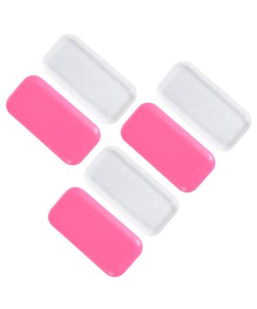 FOMIYES 6Pcs Tool Forehead Stickers Eyelash Extension Pad Eyelash Extension Pallet Fake Eyelashes Silicone pad Tray Gasket Extend Eyelash False Lashes Pallet Tools Extender Silicone Pads