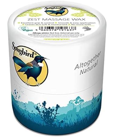 Buy Songbird Zest Vegan Massage Wax 100g - Natural Relaxation | International Shipping Available - Buy Online on GoSupps.com