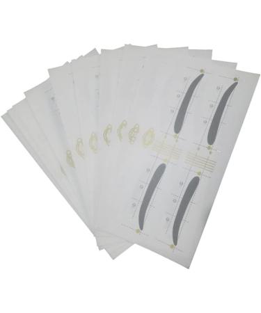 Beavorty 24 Pcs 48 Easy Eyebrow Stencil Eyebrow Shaping Stencils Eyebrow Makeup Tools Card - Buy Online on GoSupps.com