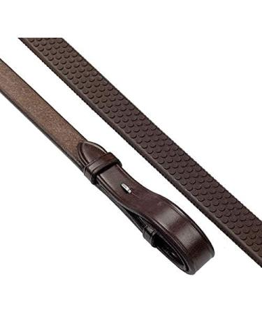 NEW Durable Quality Rubber Reins Black/Brown Horse/Cob/Pony (Pony Black) - Buy Online on GoSupps.com