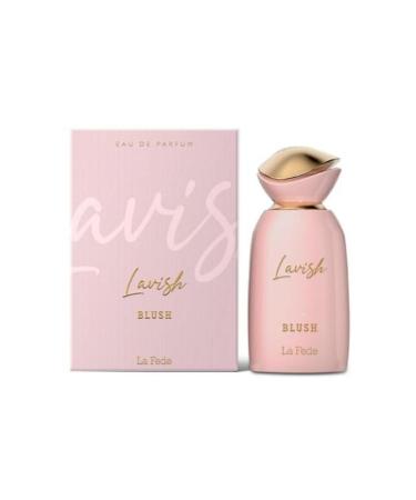 Khadlaj La Fede Lavish Blush Eau De Parfum Spray for Women 3.4 Ounce La Fede Lavish Blush 3.4 Ounce (Pack of 1)