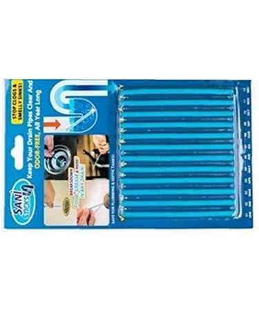 12pcs Drain Cleaner Sticks Sink Deodorizer Sink-Refreshment Odor Free to Hold Pipe Cleaning Stick Attractive Design - Buy Online on GoSupps.com