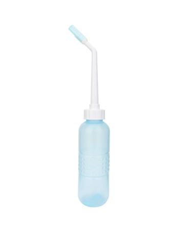 Folanda portable anal or vagina cleaner portable travel bidet-shower spray bottle for personal hygiene retractable spray head private parts error for men and women (blue)