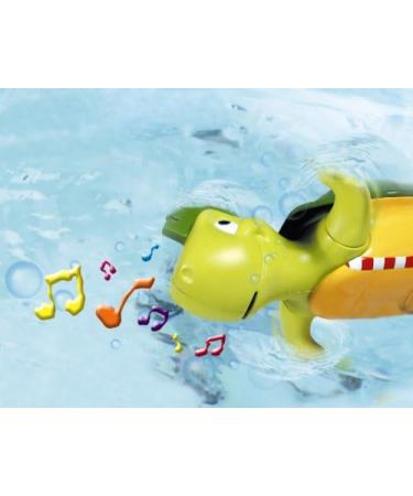 TOMY Toomies Swim Sing Turtle Baby Bath Toy Interactive