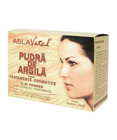 Asla Vital (Dra. Ana Aslan) Clay powder face masks 10 servings 75 g