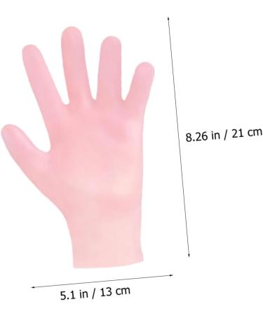  Mikinona Mikinona 1 Pair Beauty Protection Moisturizing Hand Moisturizing Skin Eyebrow Tweezers Led Exfoliators Anti-crack Dry Skin Pink Miss Sebs - Buy Online on GoSupps.com