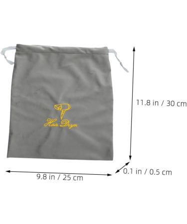 PAMINGONO 3pcs Hair Dryer Storage Bag Hair Tools Travel Bag Travel Bag for Blow Dryer and Hair Tools Fabric 30.00X25.00X0.50CM As Shown - Buy Online on GoSupps.com