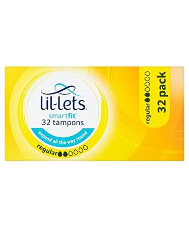 Lil-Lets Regular Tampons 32 p Package