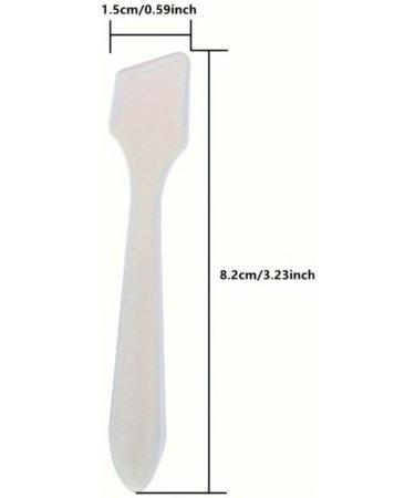 50pcs/pack Pink Make Up Spatulas Disposable Plastic Cosmetic Make Up Spatulas Skin Care Facial Cream Mask Spatula For Mixing Sampling Application - Buy Online on GoSupps.com