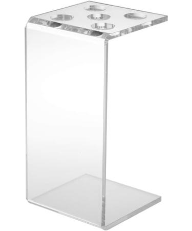 Salon Shear Holder Hair Scissor Comb Holder Salon Scissor Shear Rack Hairdressing Combs Organizer Acrylic Transparent - Buy Online on GoSupps.com