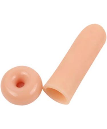 FOMIYES Finger Sleeve Protectors - Sports Finger & Toe Caps for Injury Support - Thumb & Nail Protection White - Buy Online on GoSupps.com
