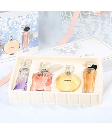Perfume Women's Set Long Lasting Fresh Eau de Toilette 4 Pieces Perfume Accompaniment Gift Set Eau de Toilette for Women 25MLX4 (3.4 fluid ounces) - Buy Online on GoSupps.com