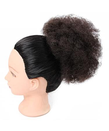 Claw Clip Ponytail Hair Extensions - 8-Inch Synthetic Kinky Straight Ponytail Puff (1BT30) - Natural Look & Easy Attachment - Buy Online on GoSupps.com