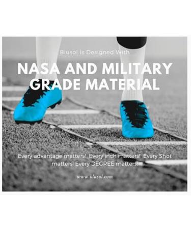 Blusol Shoe Inserts | Burning Feet Relief | NASA Grade Technology | Protects Feet from Hot Surfaces | Ideal for Soccer, Football, Lacrosse | Men & Women | One Size Fits All - Buy Online on GoSupps.com