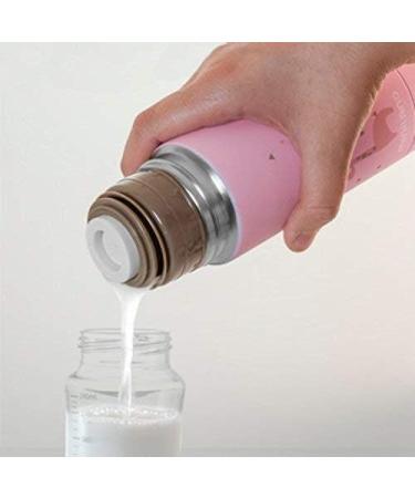 Miniland 89217 350ml Liquid Thermos with Rubber Exterior - Rose | Durable Single Thermos - Buy Online on GoSupps.com