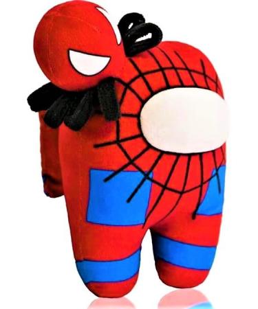 Pappy Spiderman Toys 25cm Among Us Plush Toys Superhero Toys Marvel Toys Among Us Cuddly Plushies Marvel gifts Spiderman Boys Toys Superhero Gifts- Kids Toys Roblox Superhero toys Spider man Among Us Spiderman