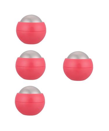 Partykindom 4 pieces hand massage ball hand massage sabberlack gift idea for travelers self -massage fleab slack double purpose massage device fascisitis scrollrad fitness the ball roll ABS